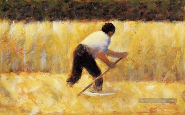 Georges Seurat œuvres - la tondeuse 1882 1
